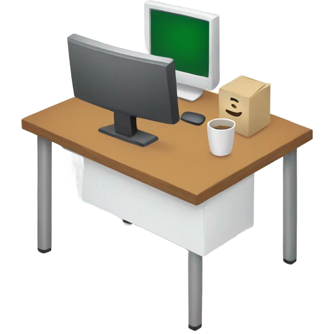 small office minimalist b emoji