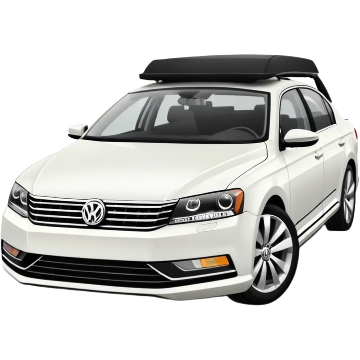 VW Passat b7 black emoji