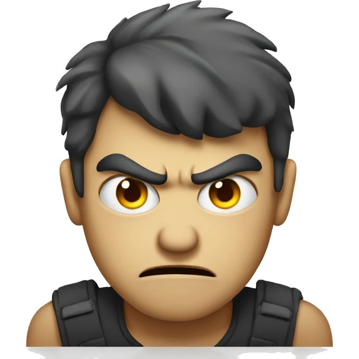 angry frown face emoji