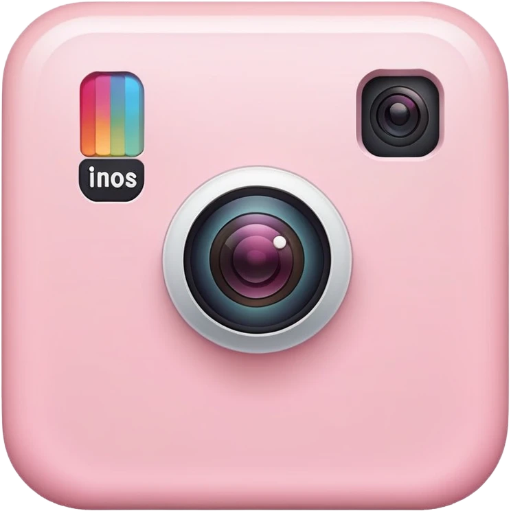 Pastel pink Instagram  emoji