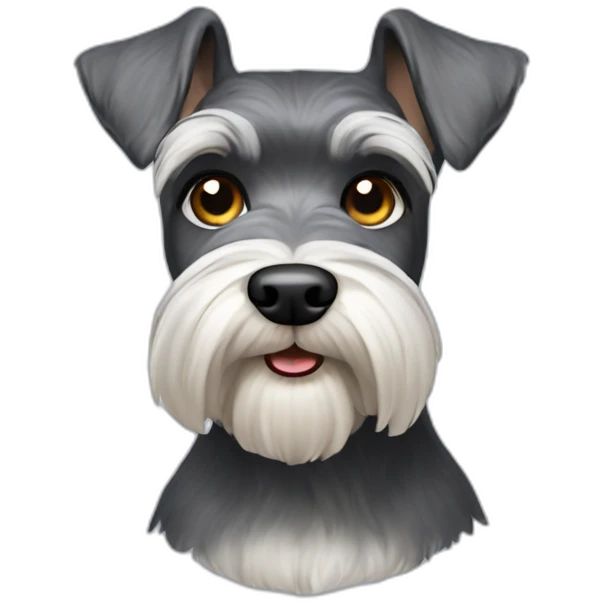miniature schnauzer emoji
