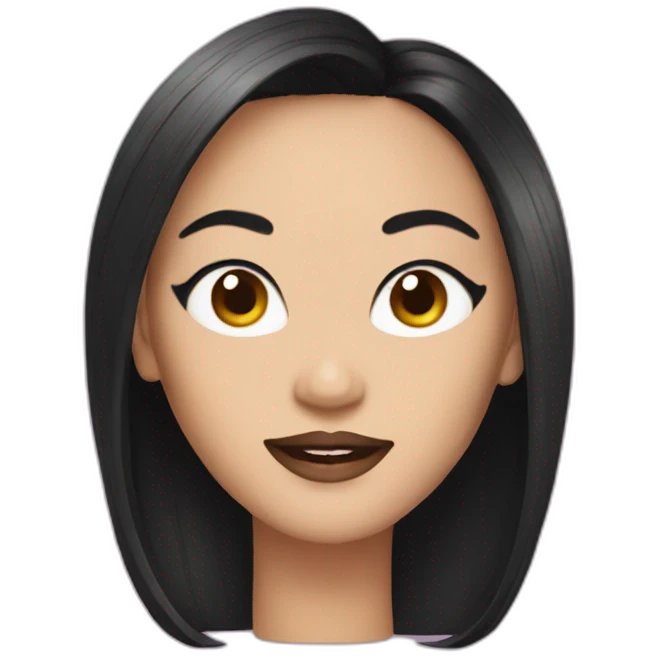 Asian drag queen emoji