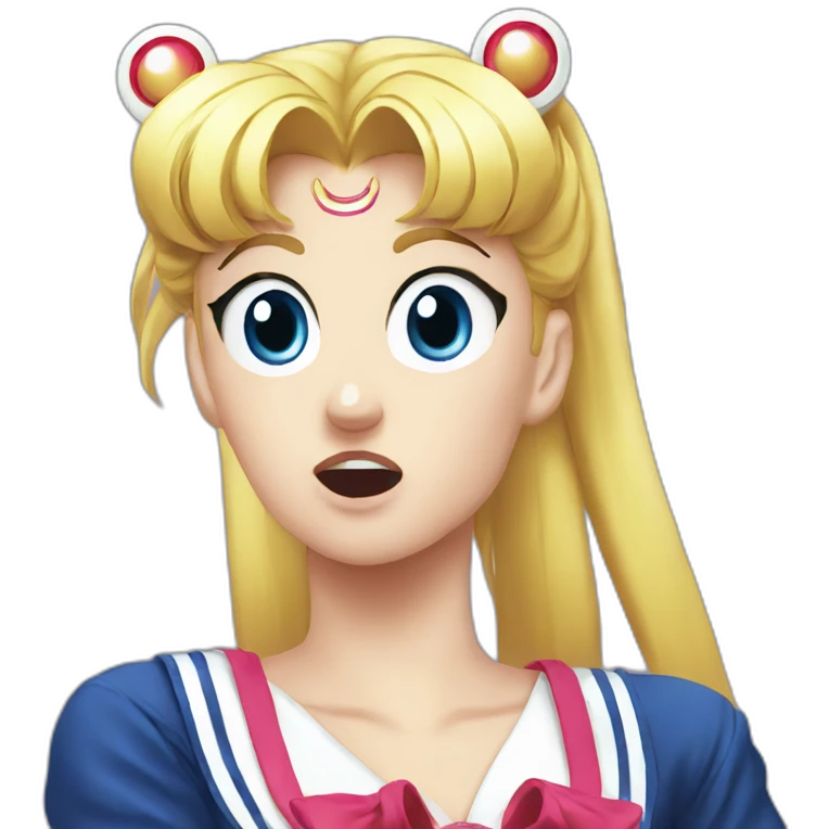 sailor moon perplexed emoji