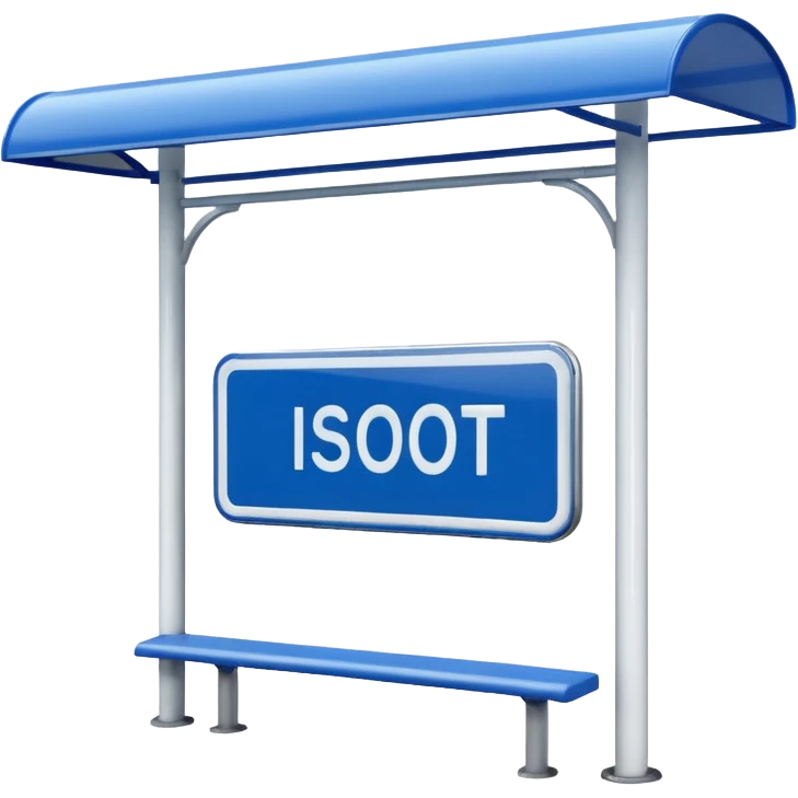 Bus Stop Signboard emoji