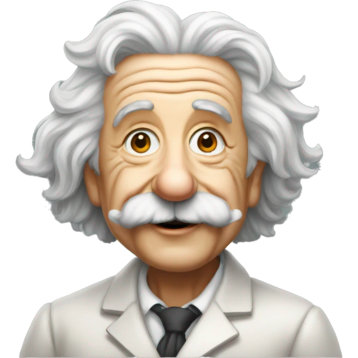 Albert Einstein  emoji