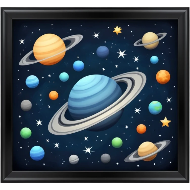 Spaced out emoji