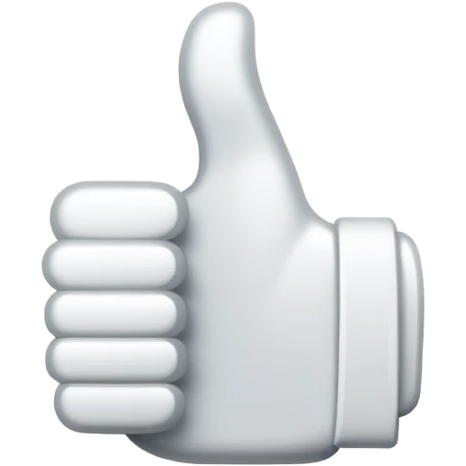 Thumbs up emoji