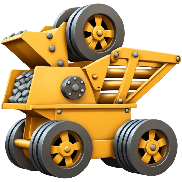 An Emoji of a KPI FT2650 Rock Crusher emoji
