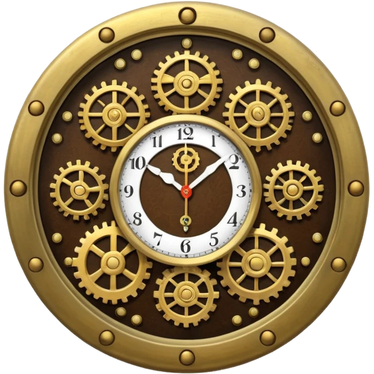 mechanic clock emoji