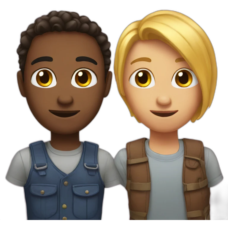 two friends emoji