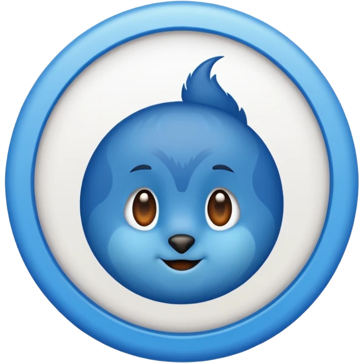Blue tick emoji
