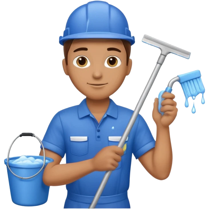 Window cleaner emoji
