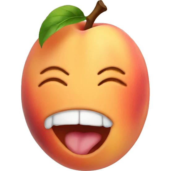 Suggestive Peach emoji