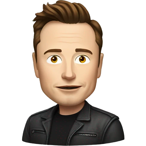 Elon Musk with empire Rock  emoji