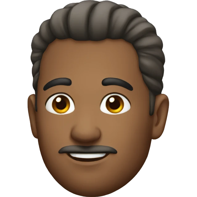 colonial man in bun emoji