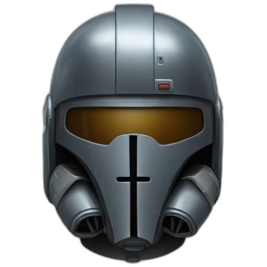Imperial Pilot Helmet from Star Wars emoji