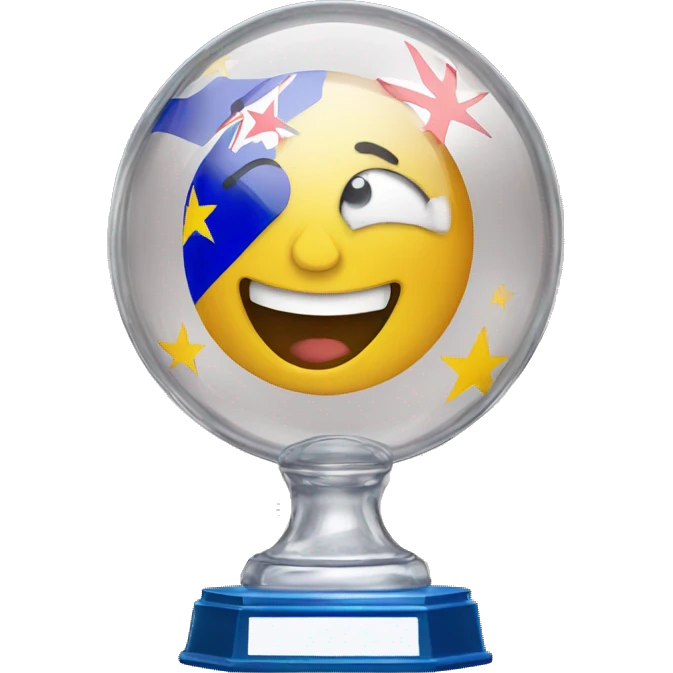 Eurovision glass trophy emoji