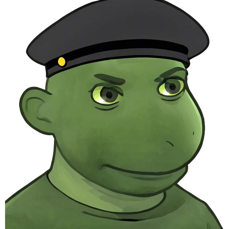 male portrait in black shirt emoji