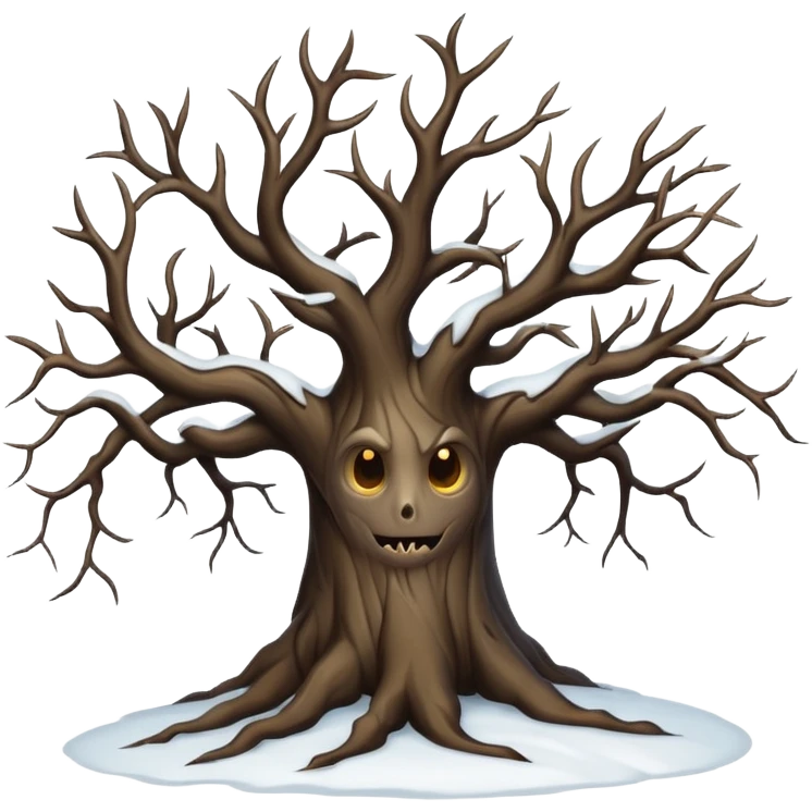 cursed tree in winter



















 emoji