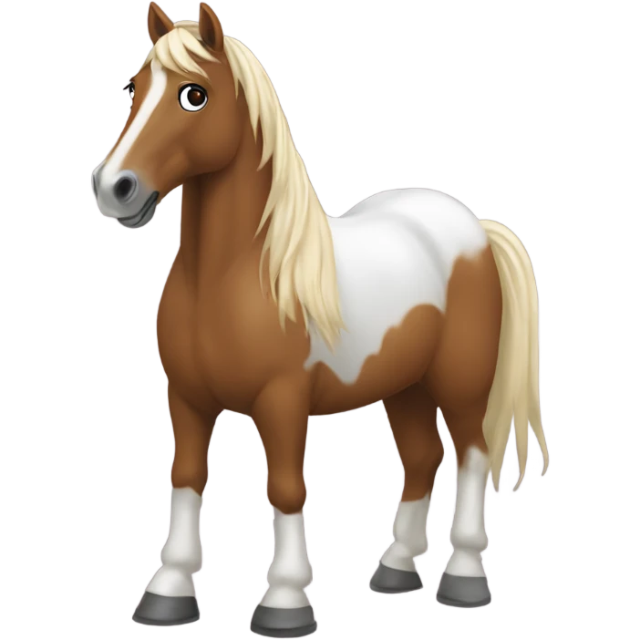 Horse with iso knock 2 t-shirt one emoji