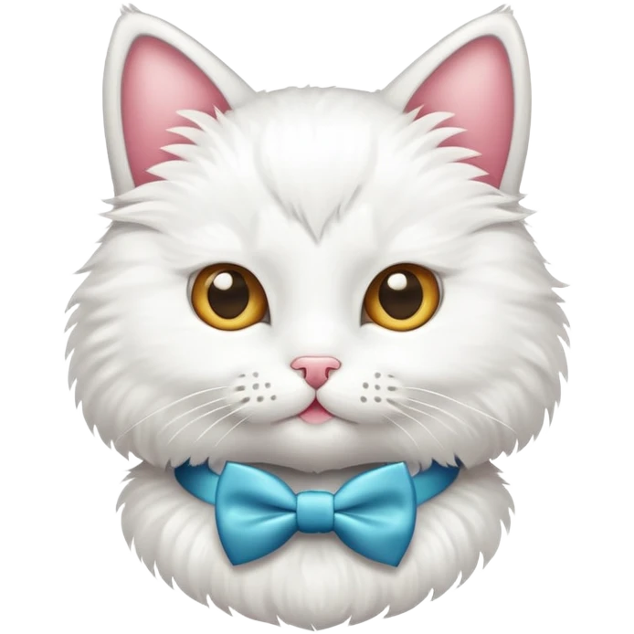 Cat with bow tie emoji