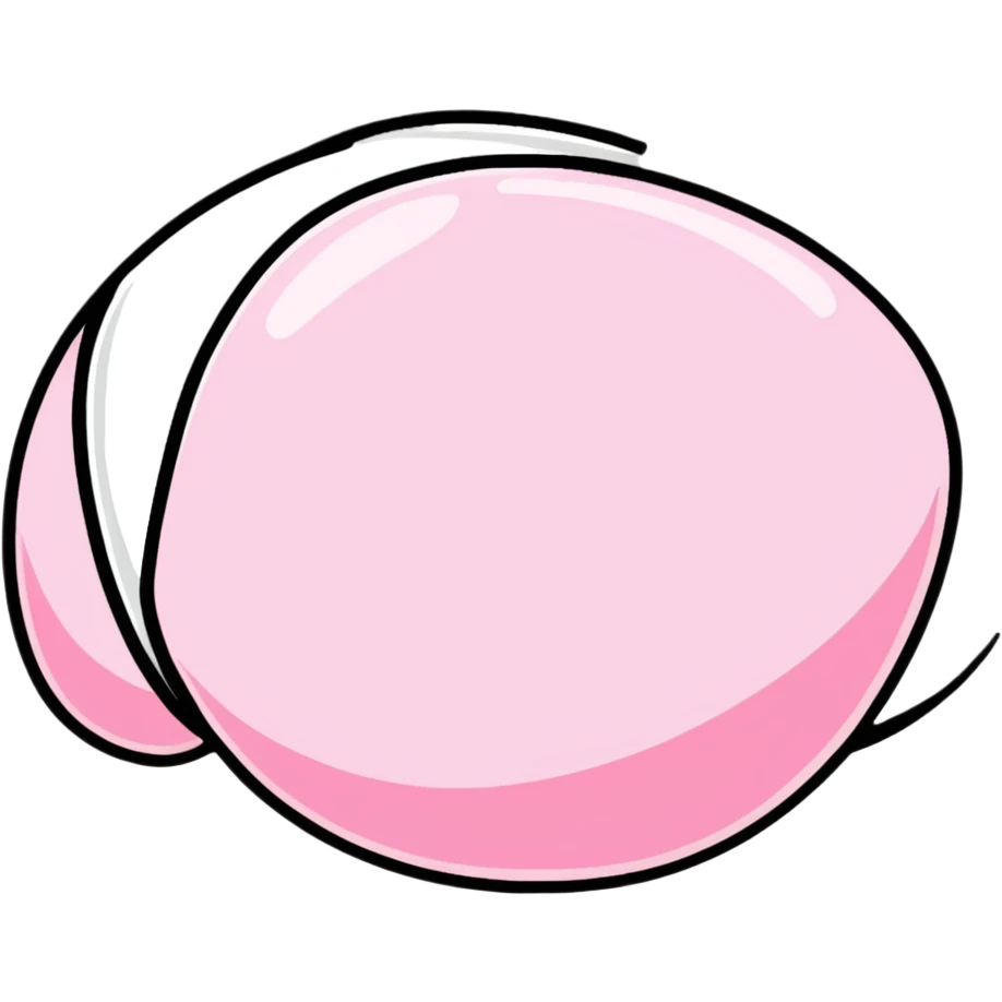 Pink  emoji