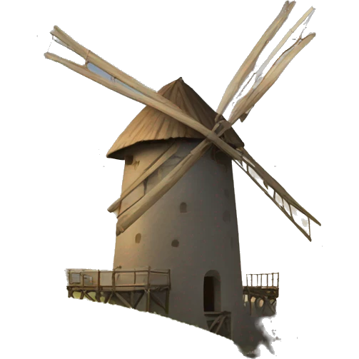 Molino de viento emoji