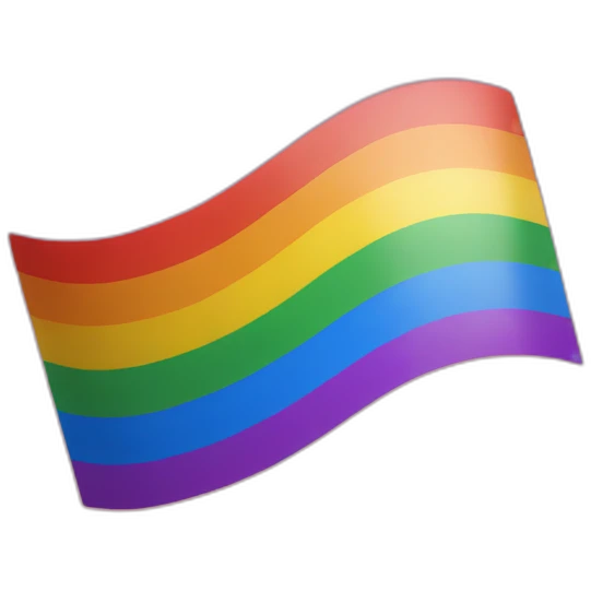 pride flag sparkles emoji
