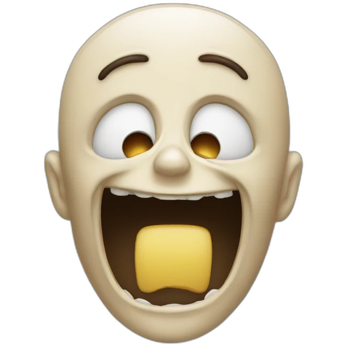 Mort de rire emoji