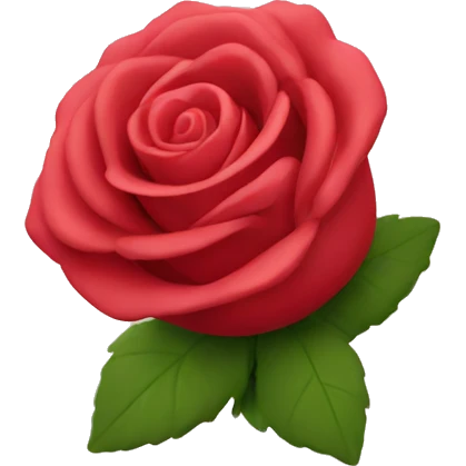 Rose toy emoji