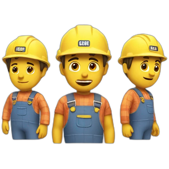 Bob The Builder Cries Me A River emoji