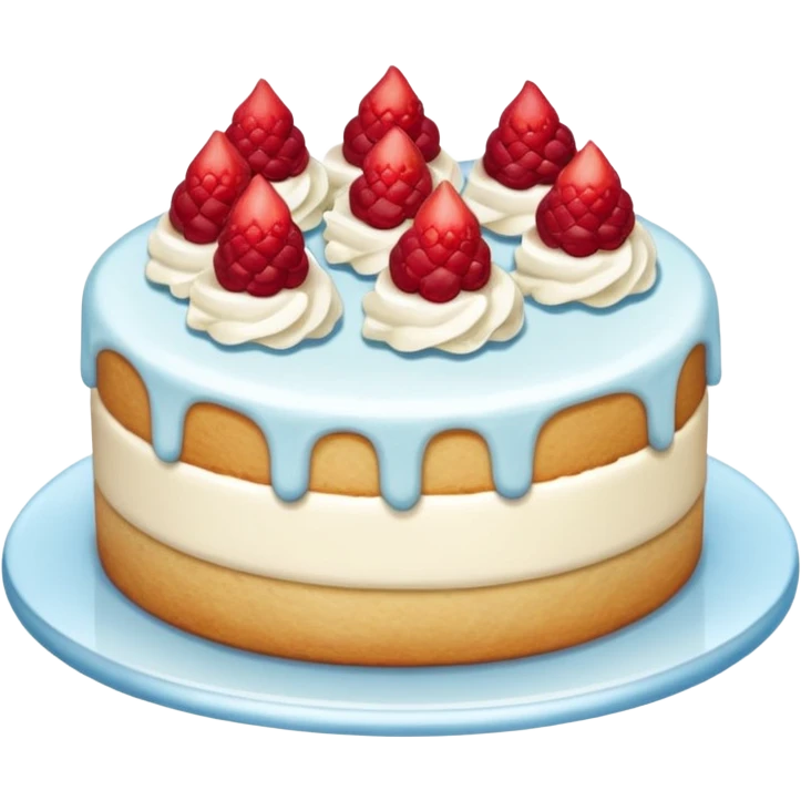 cake and short cake emoji