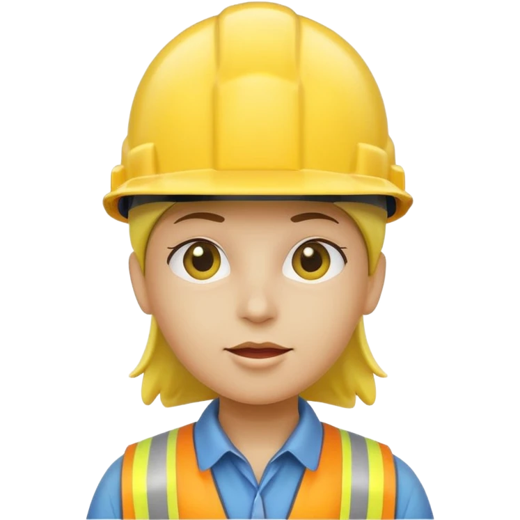 lemon head candy with a hard hat emoji