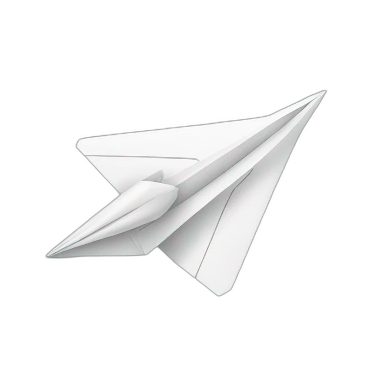 paper aeroplane emoji