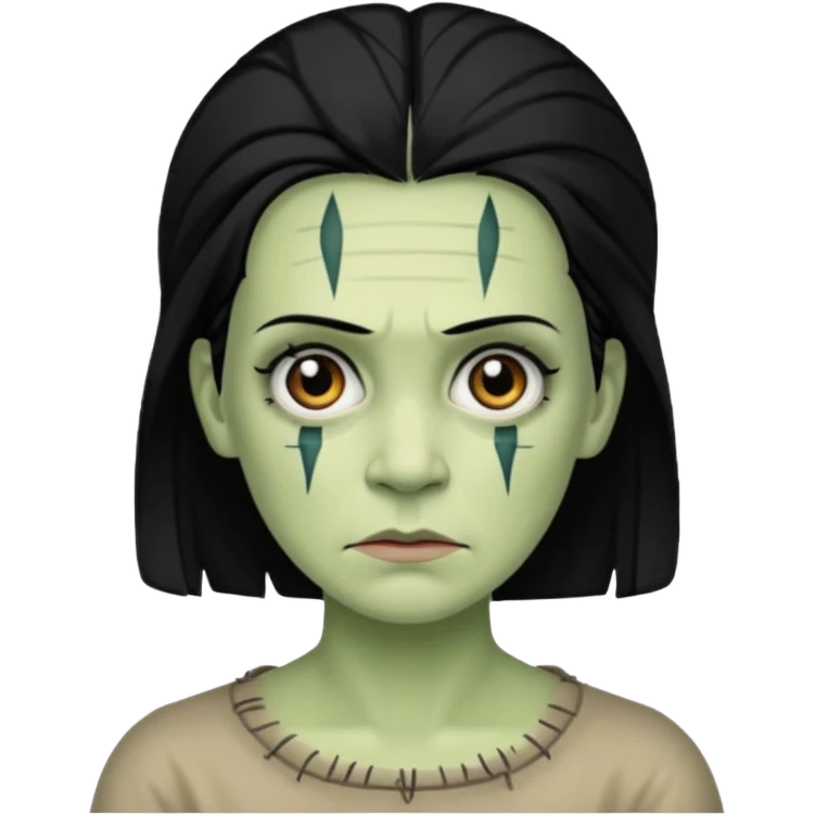 woman frankenstein emoji