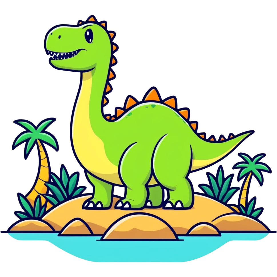 Dinosaur Island  emoji