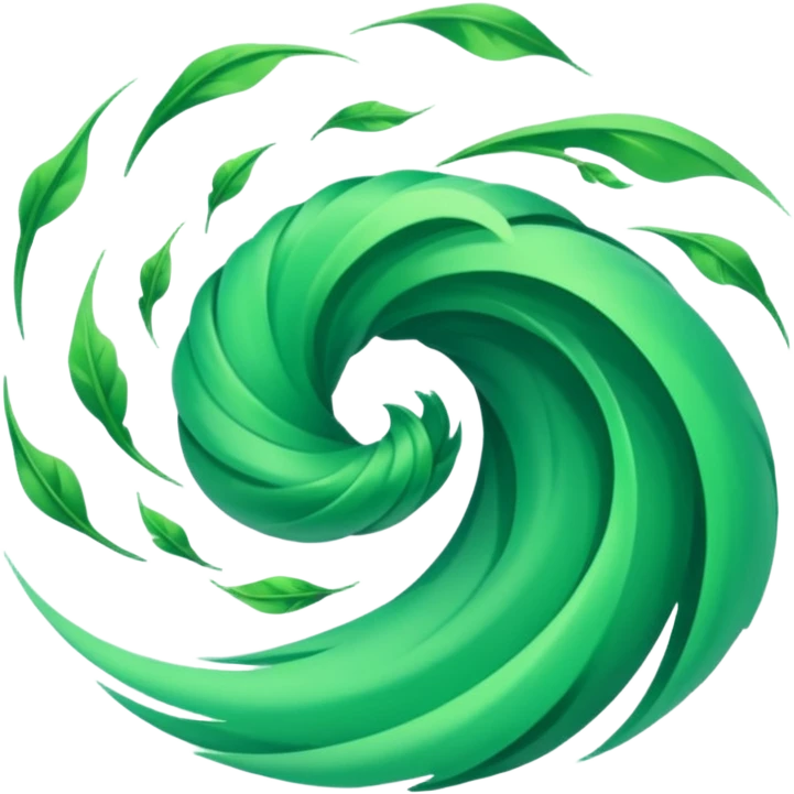 green wind emoji