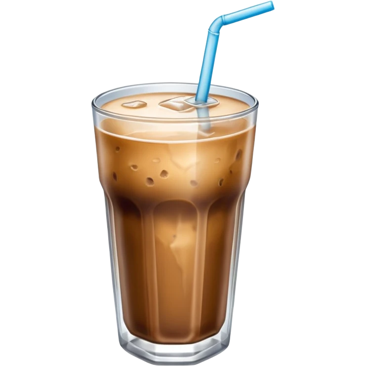 Ice coffee emoji