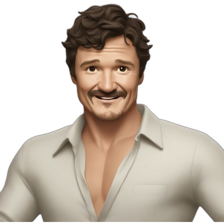Pedro Pascal bailando emoji