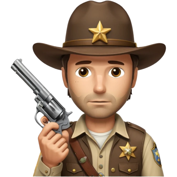 rick grimes the walking dead emoji
