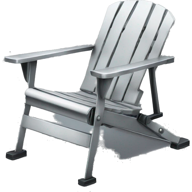 metal lawn chair emoji