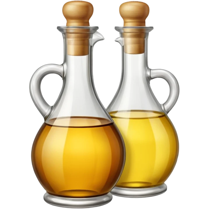 Oil and vinegar bottles  emoji