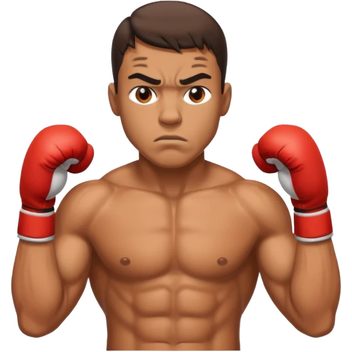 Boxer emoji