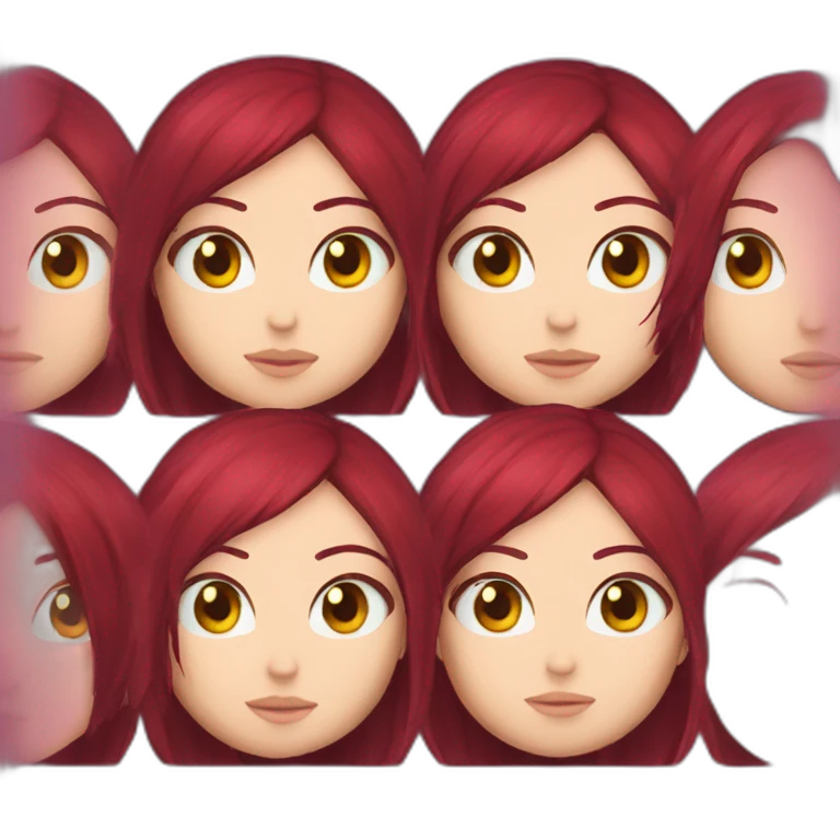 Erza scarlet emoji emoji