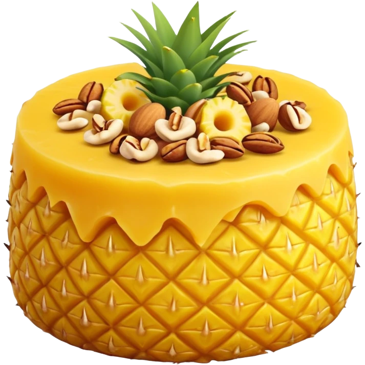 Pineapple Kesari emoji