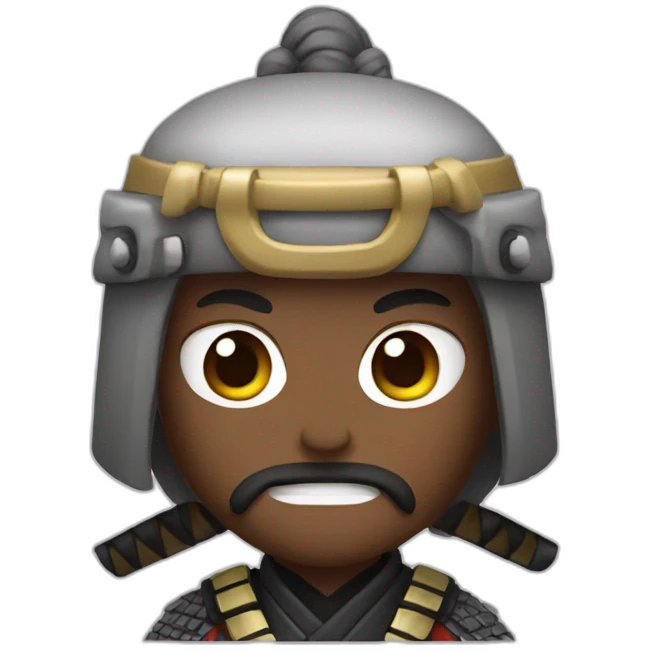 two samurai emoji