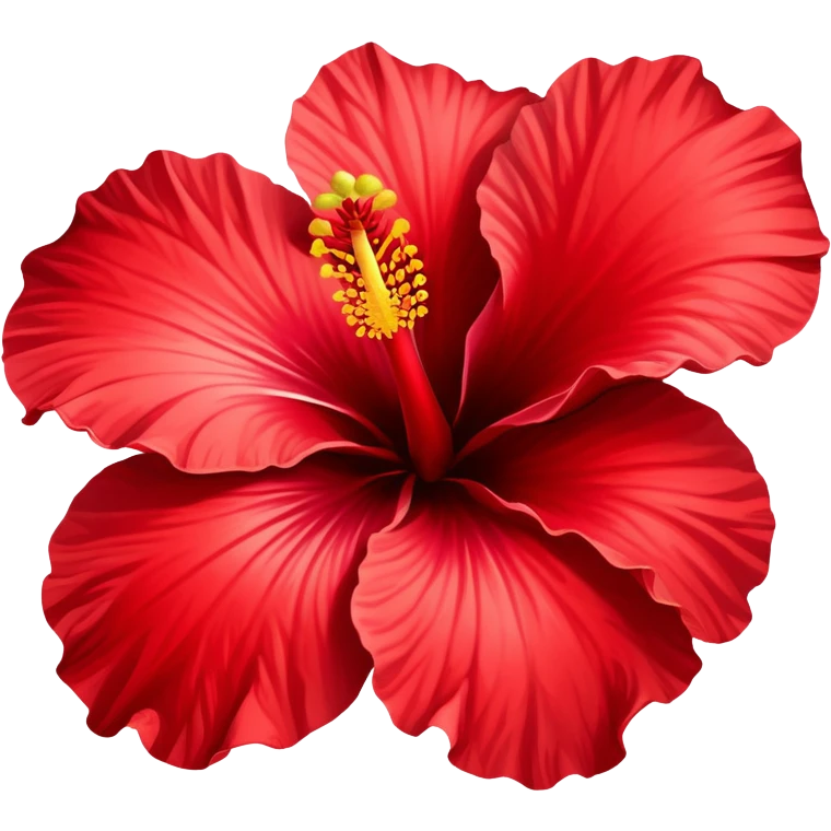 Hibiscus flower emoji