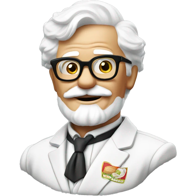 Colonel sanders celebrating emoji