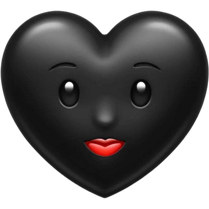 Coeur noir emoji