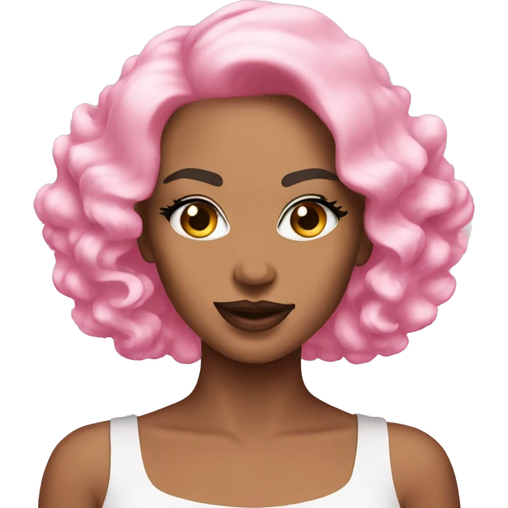 Pink glam  emoji